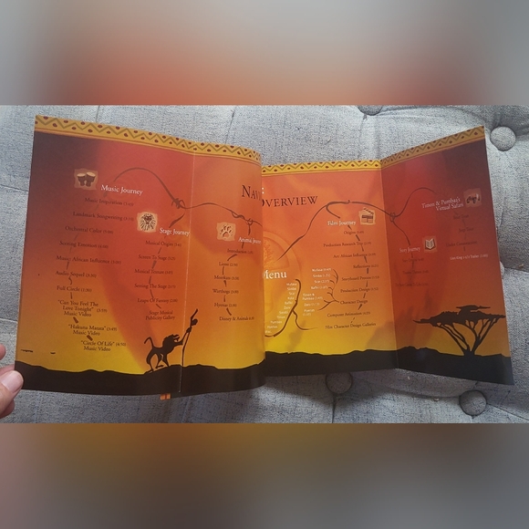 The Lion King Platinum Edition 2 Disc DVD with original inserts, 2003 Re-release - Picture 10 of 16
